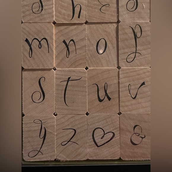 🔥Image Tree Wooden Block Rubber Stamps NIB - Picture 3 of 9